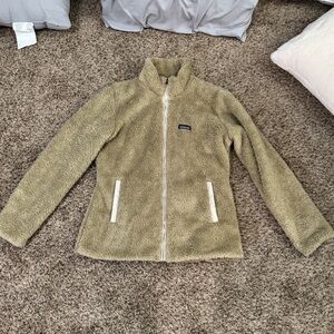 Patagonia Olive Green Fleece Jacket
